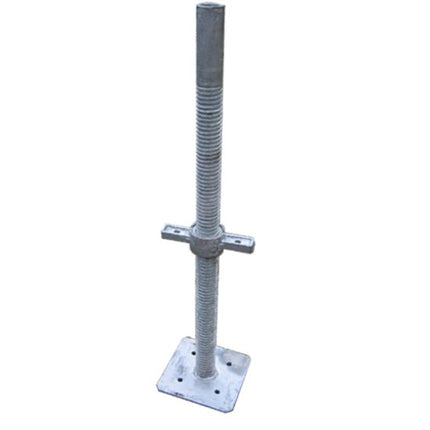 Steiger spindel Ø 38,4 mm met voetplaat