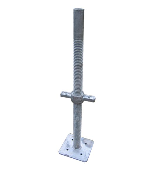 Steiger spindel Ø 38,4 mm met voetplaat
