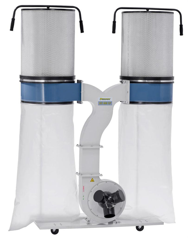 Stofafzuiging DC 550 CF met fijnfilterpatroon 400V