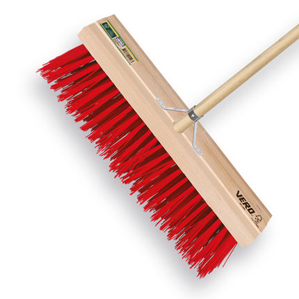 Straatbezem 41cm Vero 80 met steel 150 x 2,8 cm