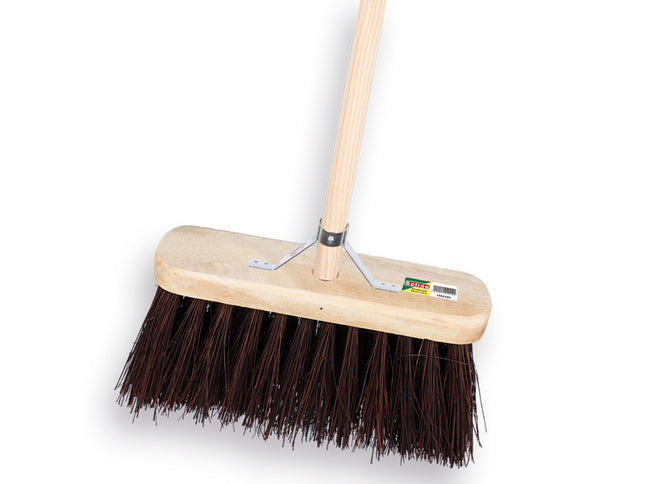 Straatbezem Solide 29 cm met steel