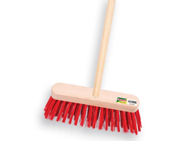 Straatbezem Solide PPN 29 cm met steel 130 x 2,4 cm -1550105
