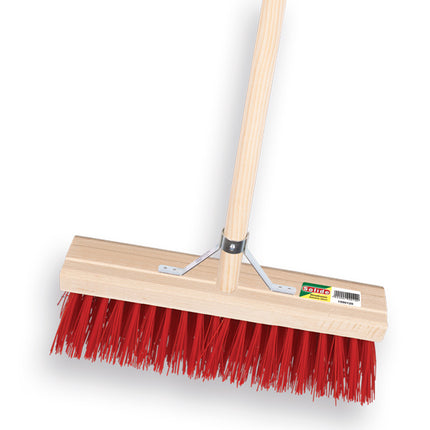 Straatbezem Solide PPN 35 cm met steel -1550125