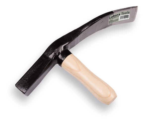 Straathamer Labora 7 cm met houten steel