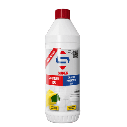 Super Zoutzuur reiniger 10% 1L