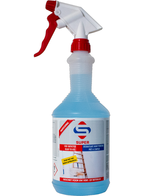 Super Verfontvetter klant-en-klaar spray 1L