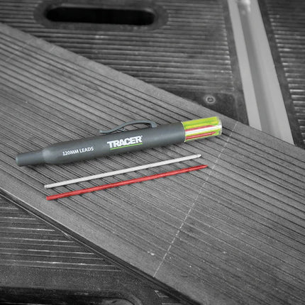 Tracer ALP2 Vervangingsstiften voor diepe gaten Rood & Wit (navulling)