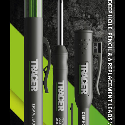 Tracer AMK1 Diepgat bouwpotlood met vulpotloodstiftset
