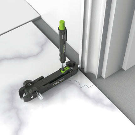 Tracer APST2 ProScribe met potlood met diepe gaatjes, stiften en draagtas