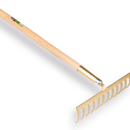Tuinhark 12 tands gebogen met steel