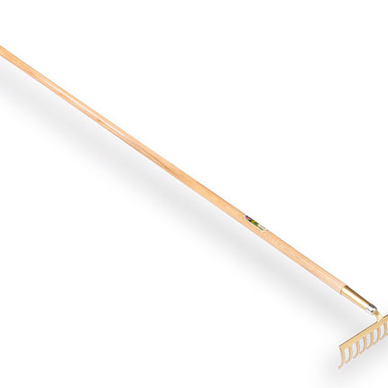 Tuinhark 12 tands gebogen met steel