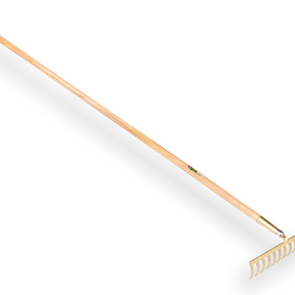 Tuinhark 14 tands gebogen met steel
