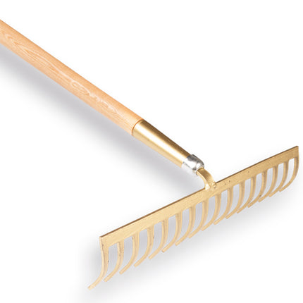 Tuinhark 16 tands gebogen met steel