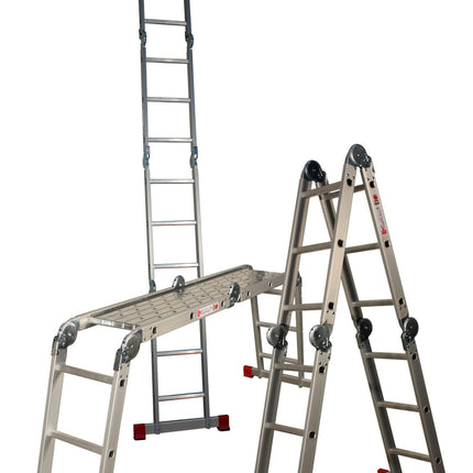 Universele Vouwladder 4x3 sporten- 4741000403
