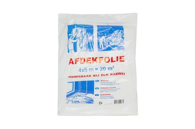 VEBA AFDEKFOLIE 4X5MTR EXTRA (+/- 0,07MM DIK)