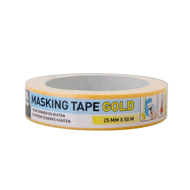 VEBA MASKING TAPE GOLD 25MMX50M FINE LINE