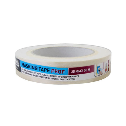 VEBA MASKING TAPE PROFESSIONEEL 25MMX50M