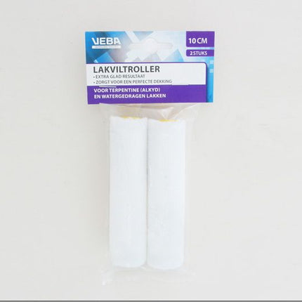 VEBA VERFROL LAKVILT 10CM PER 2 STUKS