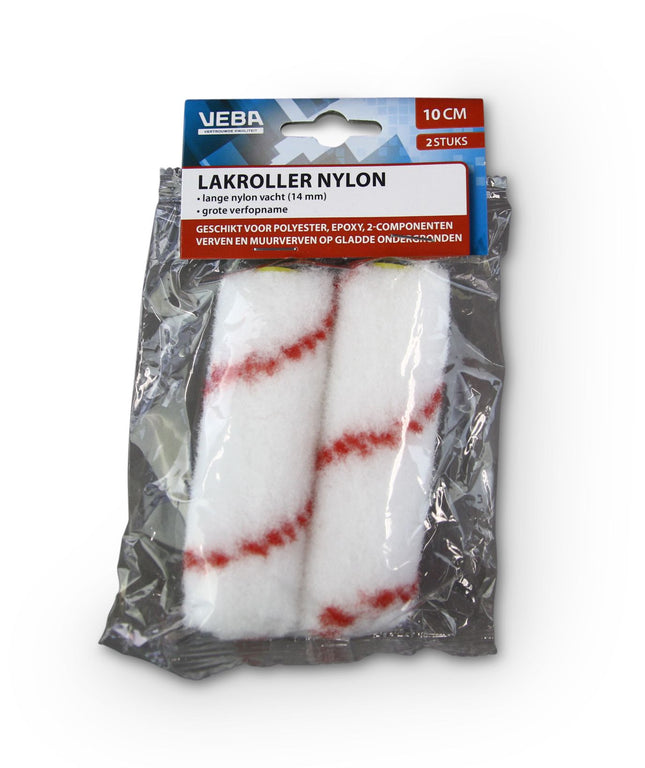 VEBA VERFROL NYLON 10CM 14MM RODE STRP 2 STUKS
