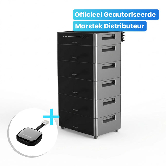 Marstek Venus D – Plug-in Thuisbatterij 12.8 kWh (5/6) – Incl. P1 Meter