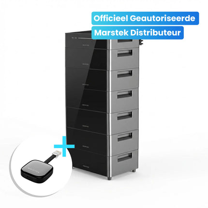 Marstek Venus D – Plug-in Thuisbatterij 15.36 kWh (6/6) – Incl. P1 Meter