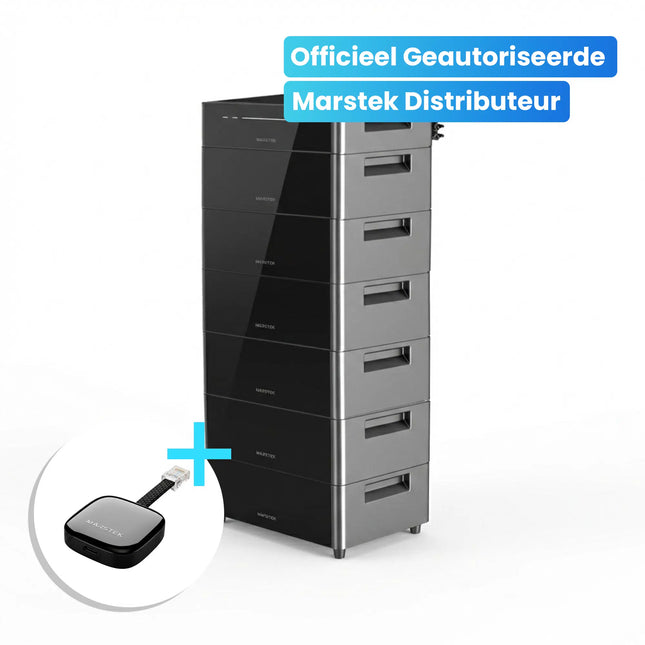 Marstek Venus D – Plug-in Thuisbatterij 15.36 kWh (6/6) – Incl. P1 Meter