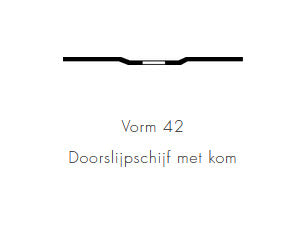 Vorm 42 Doorslijpschijf