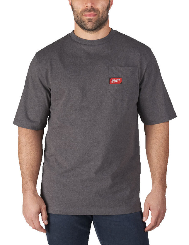 Milwaukee WTSSGR T-shirt Korte Mouw Grijs