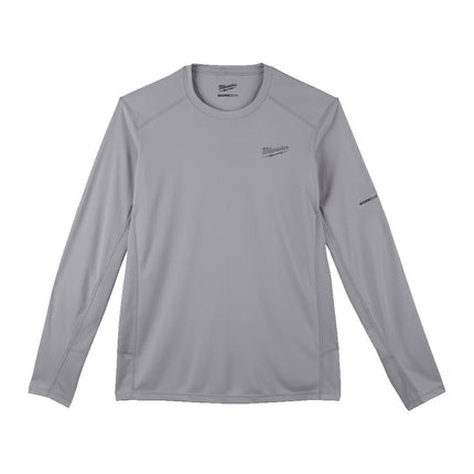 Milwaukee WWLSG Lichtgewicht T-shirt lange mouw grijs