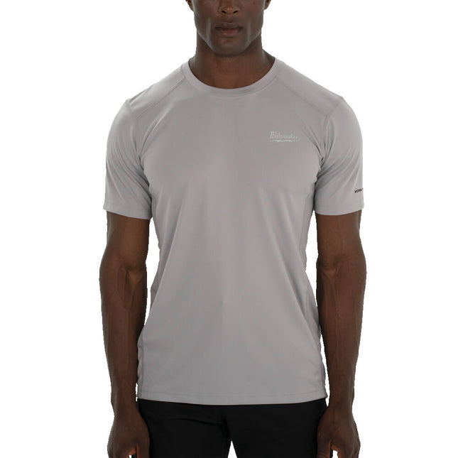 Milwaukee WWSSG Lichtgewicht T-shirt korte mouw grijs