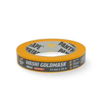 Panthertape 100W Washi Goldmask Pro – 19mm x 50m