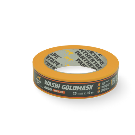 Panthertape 100W Washi Goldmask Pro – 25mm x 50m