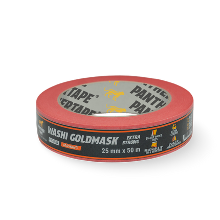 Panthertape 300W Washi Goldmask Extra Sterk – 25mm x 50m