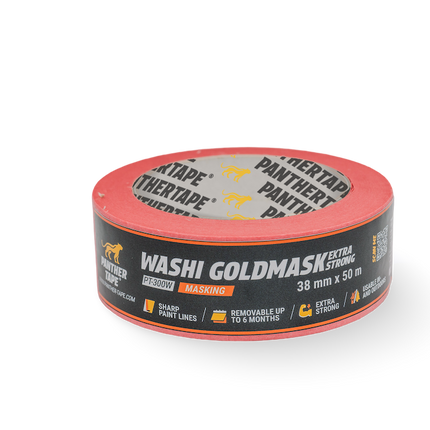 Panthertape 300W Washi Goldmask Extra Sterk – 38mm x 50m