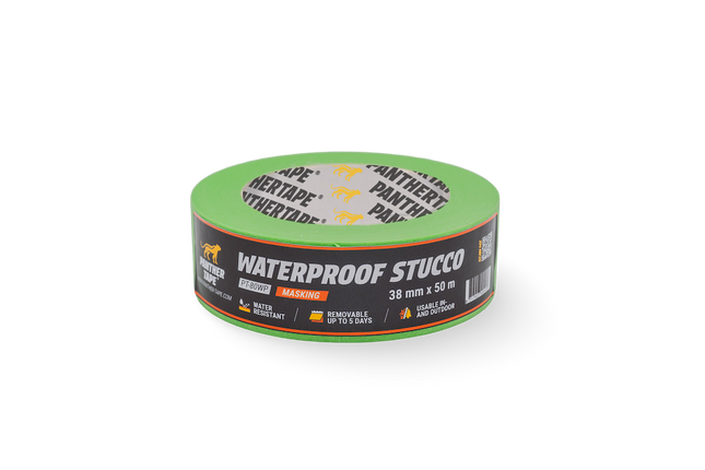 Panthertape 80WP Masking waterdicht stucwerk – 38mm x 50m