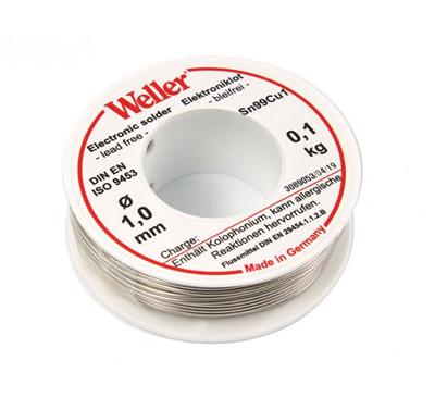 Weller EL99-1-100 Soldeertin, 1mm, 100g, Loodvrij