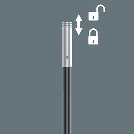 Wera 393 S Bit-handhouder extra slim met flexibele schacht