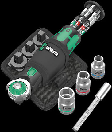 Wera 8009 Zyklop Pocket Imperial Set 2, 18‑delig