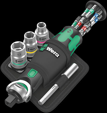 Wera 8009 Zyklop Pocket Set 2, 18‑delig