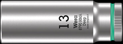 Wera 8790 HMA Deep Hand- en Machinedop met 1/4"-aandrijving