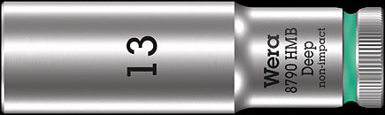 Wera 8790 HMB Deep Hand- en Machinedop met 3/8"-aandrijving