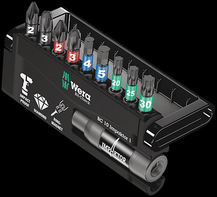 Wera Bitset Bit-Check 8740/51/55/67-9/IMP DC Impaktor