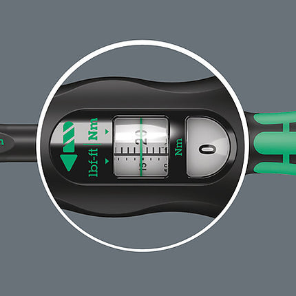Wera Click-Torque X 6 draaimomentsleutel voor insteekgereedschappen 14x18