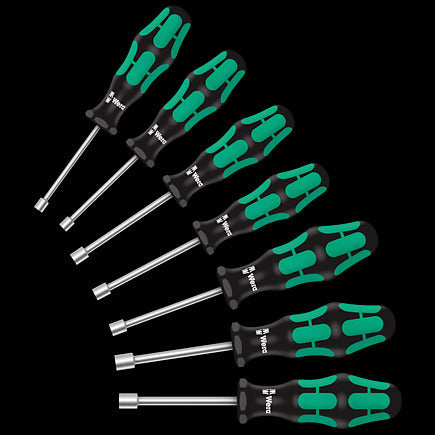 Wera Dopsleutel schroevendraaierset holle schacht 7-delig 395 HO/7 SM