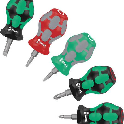 Wera Stubby Set 3 schroevendraaierset