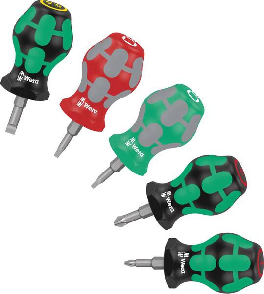 Wera Stubby Set 3 schroevendraaierset