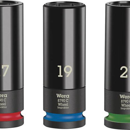 Wheel Impaktor C Set 1 Doppen set, met 1/2" aandrijving