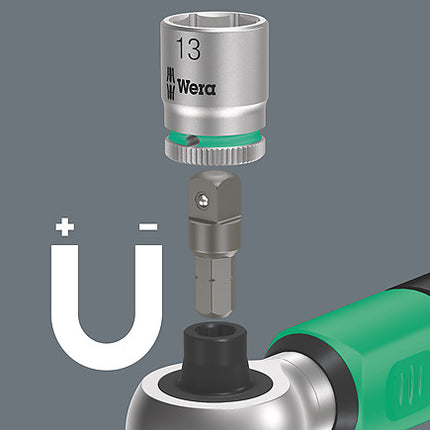 Wera safe-Torque A 2 draaimomentsleutel met 1/4" zeskantaandrijving, 2-12 Nm