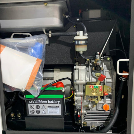 ITCPOWER DG10000SET diesel generator 8000W 230V/ 400V - (Stage V)