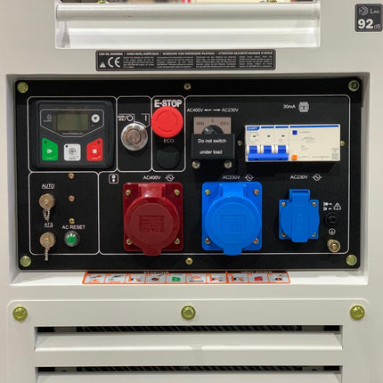 ITCPOWER DG10000SEi-T stille diesel inverter generator 8000W 230V/400V